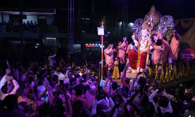 सावरकुंडला में गणेश उत्सव का जश्न — सद्भावना समूह ने किया सौराष्ट्र का पहला भव्य अग्नि, प्रकाश और ध्वनि शो