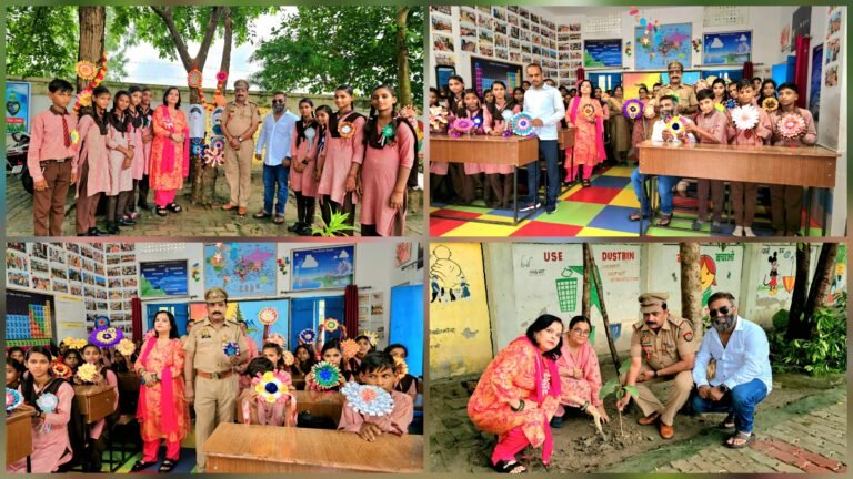 समाचार रिपोर्ट – अनूठी पहल पेड़ लगाओ राखी बांधो- रक्षा का संकल्प करो