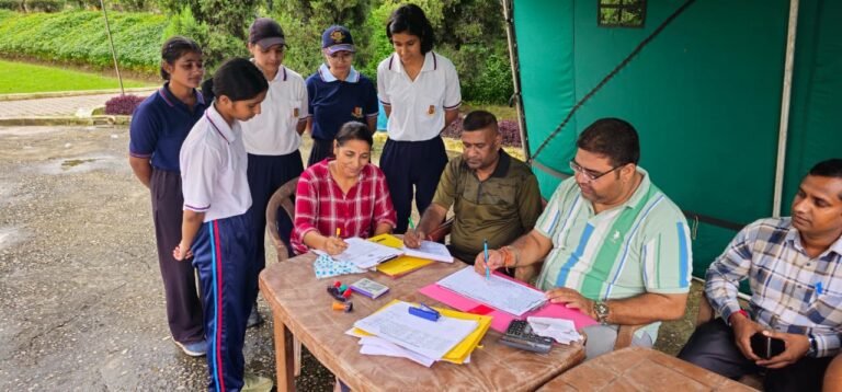 10 दिवसीय प्री थल सेना शिविर द्वितीय का आयोजन प्रारंभ