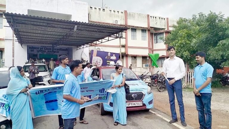 निवाड़ी में परमार्थ संस्था का अभियान: “पीने के गंदे पानी से आज़ादी” की ओर एक सार्थक कदम