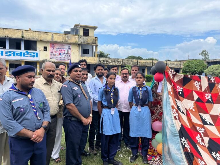 स्काउट गाइड शिविर में विद्यार्थियों की प्रतिभा का प्रदर्शन, 55 प्रतिभागियों ने दिखाया अनुशासन और कौशल