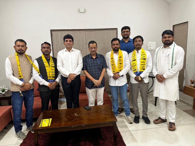 બ્રેકિંગ ન્યૂઝ   ભારતીય ટ્રાઈબલ પાર્ટી (BTP)ના પ્રદેશ પ્રમુખ AAPમાં જોડાયા