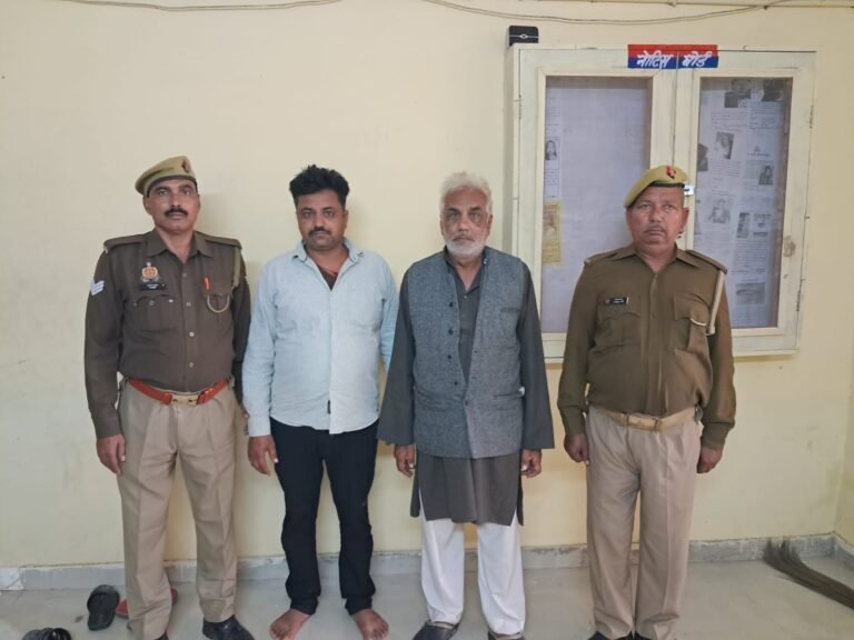 थाना सुरीर पुलिस ने दो वांछित वारंटी अभियुक्तों को किया गिरफ्तार