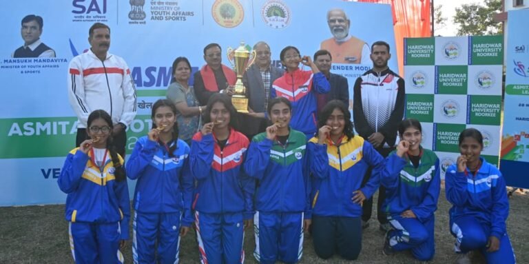 हरिद्वार में अस्मिता शूटिंग बॉल लीग का भव्य आयोजन, मोंटफोर्ट स्कूल ने जीता खिताब