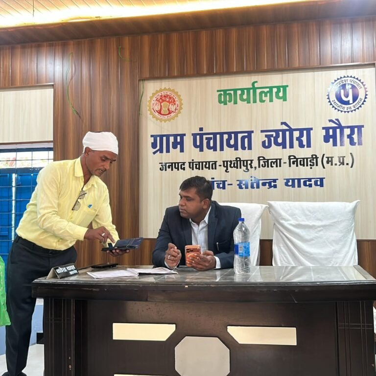 सीईओ जिला पंचायत रोहन सक्सेना ने किया विशेष गहन पुनरीक्षण कार्यों का निरीक्षण