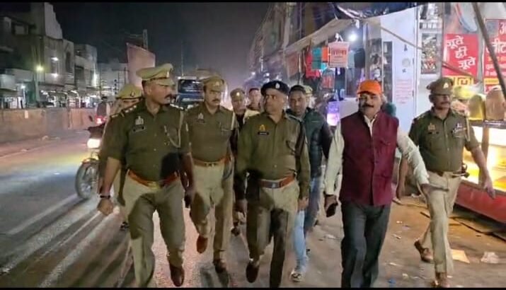 एसपी देहात ने राया थाने का औचक निरीक्षण किया, सुरक्षा व्यवस्था पर दिए सख्त निर्देश