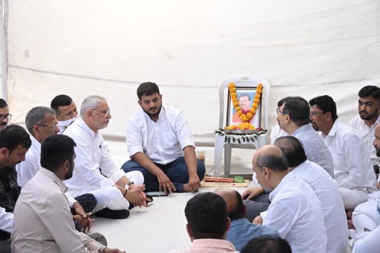 રાજકોટ શહેર ભાજપાના નિષ્ઠાવાન કાર્યકર્તા મહેશભાઈ માખેલાનું અવસાન, પ્રદેશ અધ્યક્ષ જગદીશભાઈ વિશ્વકર્માએ પરિવારને પાઠવી સાંત્વના