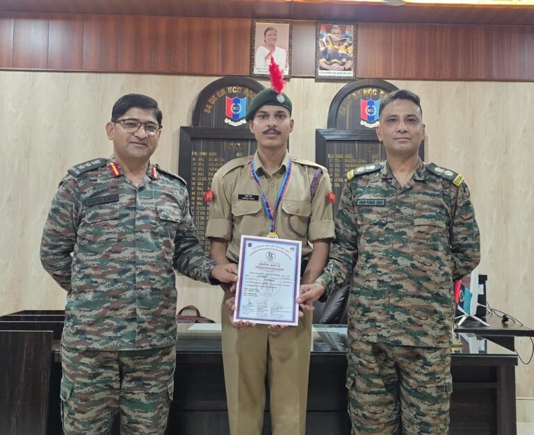 तमिलनाडु में स्वर्णिम निशाना, रुड़की के एनसीसी कैडेट अक्षय राणा का हुआ सम्मान